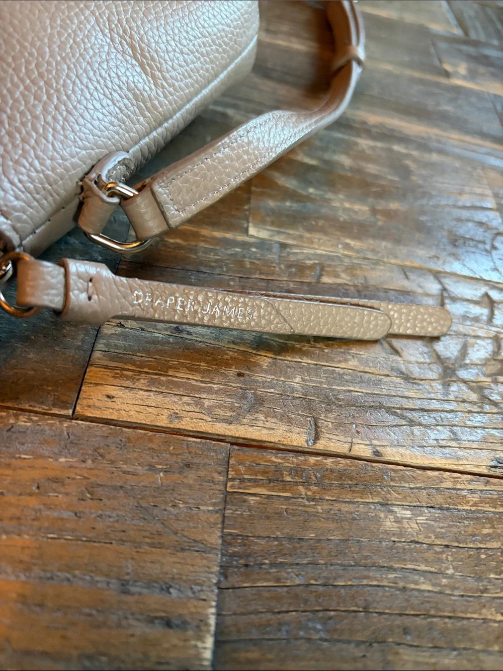 Draper James Pebbled Leather Mini Crossbody Bag